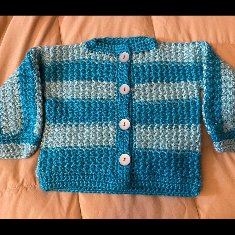 Hand Crocheted Sweater
